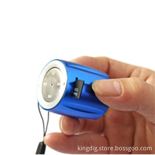 Smallest Multifunction Mini Speaker with Surprisingly Loud Volume and MP3/FM for Mobile Phone